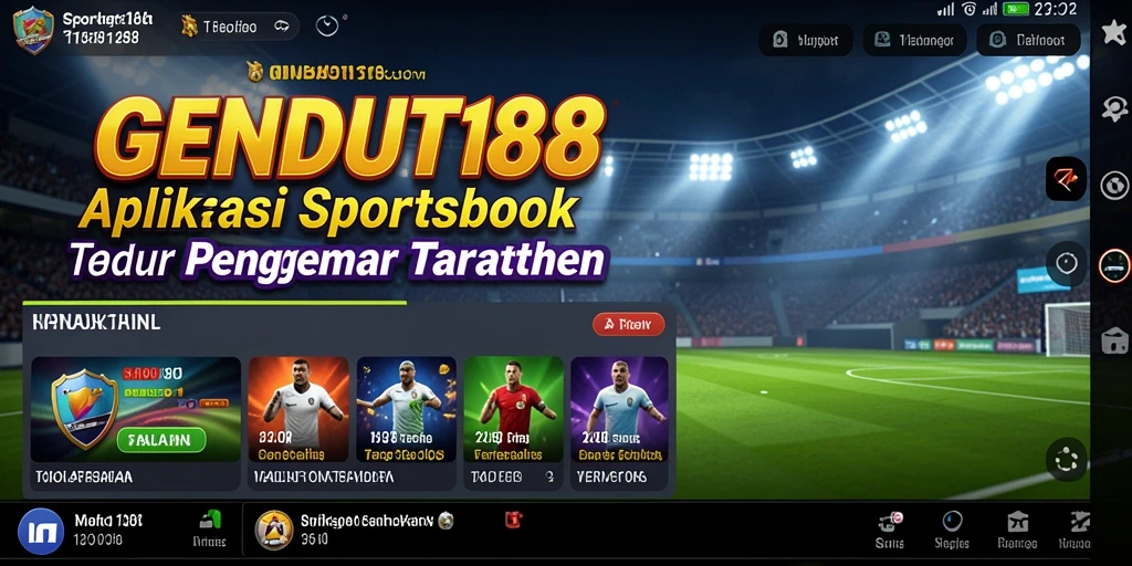 Tampilan gameplay menarik dan interaktif dari GENDUT188.