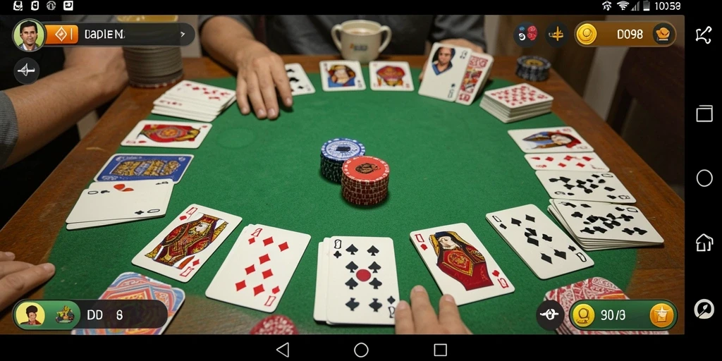 Tampilan gameplay Gaple yang seru dan interaktif di ID098.
