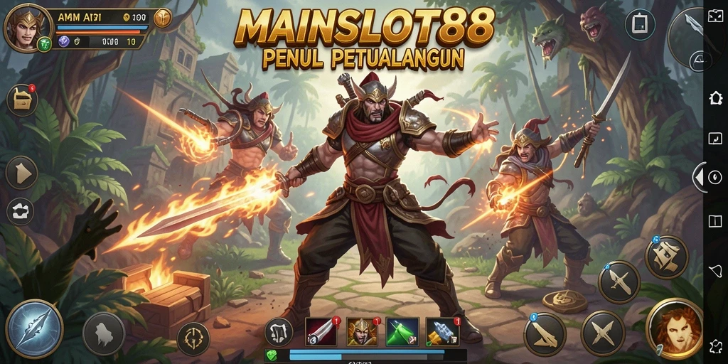 Screenshot gameplay MAINSLOT88 yang menampilkan aksi mendebarkan.