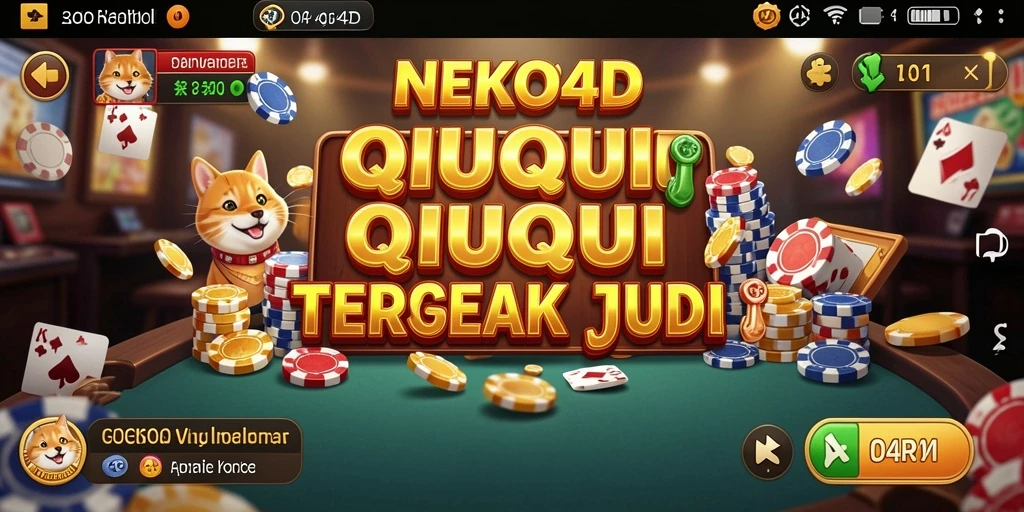 Screenshot gameplay QiuQiu yang menarik dari NEKO4D.