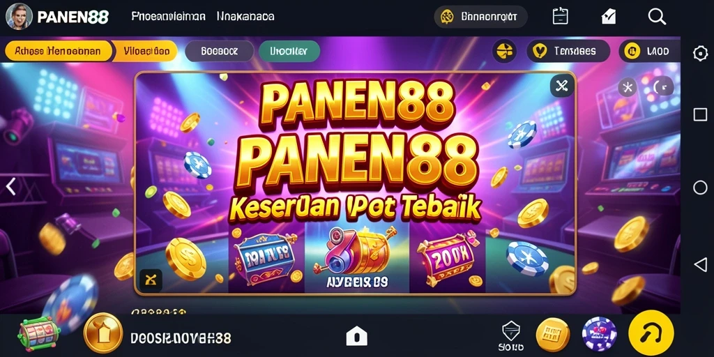 Tampilan gameplay Slot yang seru dan mengasyikkan di PANEN88.
