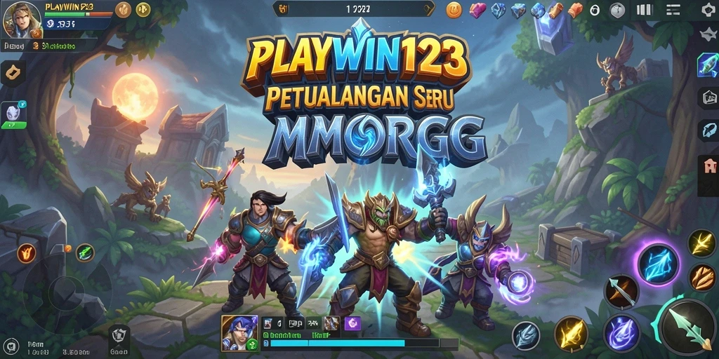Tampilan gameplay seru dan interaktif di dunia MMORPG.