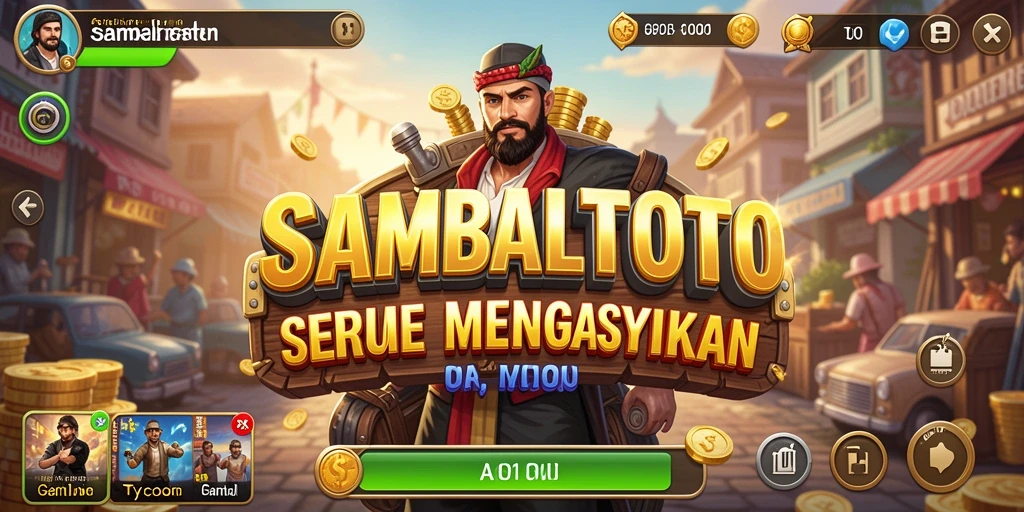 Tampilan gameplay menarik dari SAMBALTOTO yang menunjukkan strategi Tycoon.