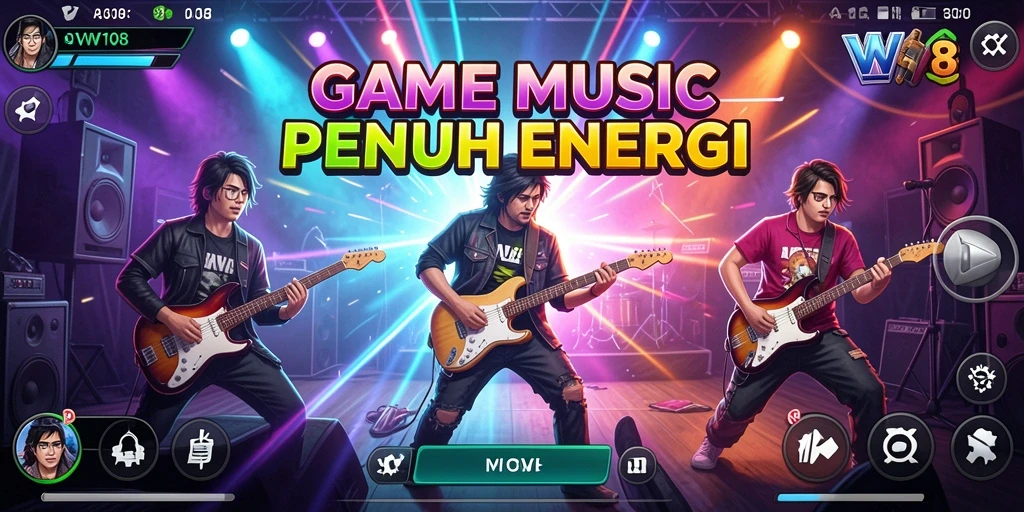 Tampilan gameplay VW108 yang dinamis dan menarik.
